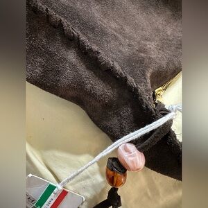 Brand new Brown Suede Women's Bag